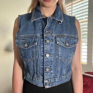 2000s Calvin Klein Denim Vest